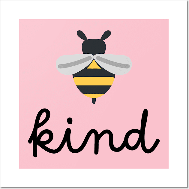 Be Kind Wall Art by THE ARF DESIGN